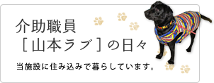 介助職員［山本ラブ］の日々 当施設に住み込みで暮らしています。
